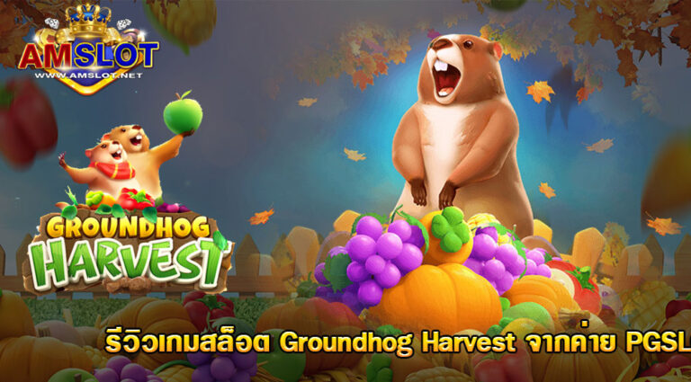 รีวิว เกม สล็อต Groundhog Harvest - Superslot