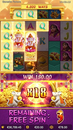 รีวิวสล็อต Ganesha Fortune Slot Demo ทดลองเล่นแจ็คพอตแตกง่าย