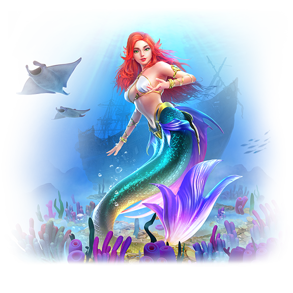 Mermaid Riches เกมสล็อต นางเงือก ทดลองเล่นสล็อต PG SLOT