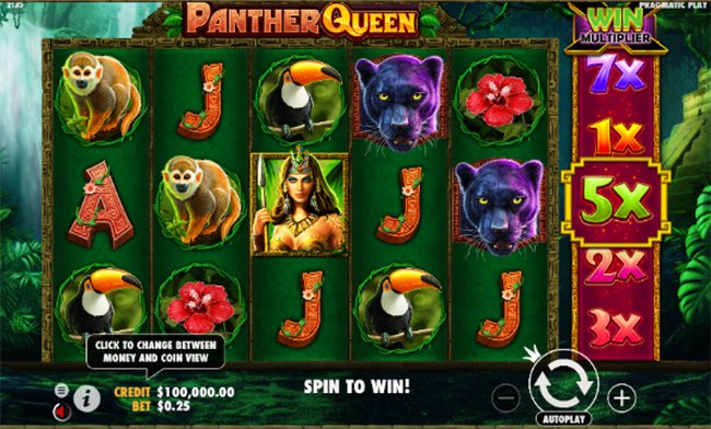 ลักษณะของเกมPanther Queen