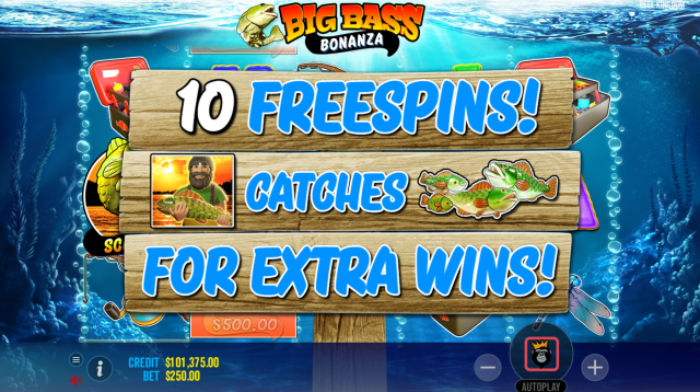 ฟีเจอร์ของเกม Big Bass Bonanza