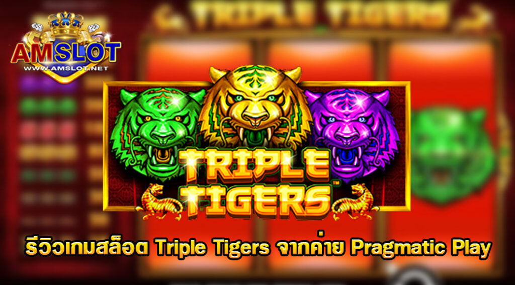 รีวิวเกม Triple Tigers ของค่าย Pragmatic Play