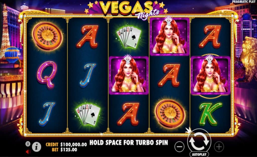 ลักษณะของเกม Vegas Nights