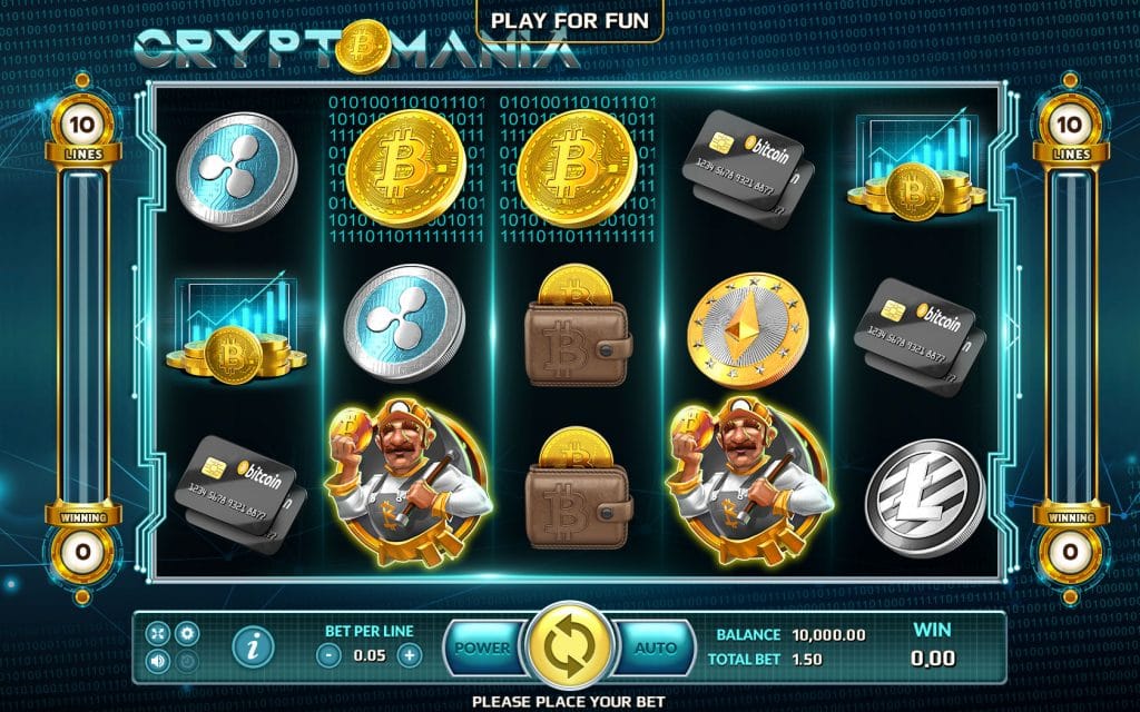 ลักษณะของเกม Crypto Mania