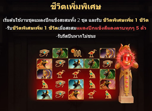 สัญลักษณ์และการให้โบนัสของเกมส์