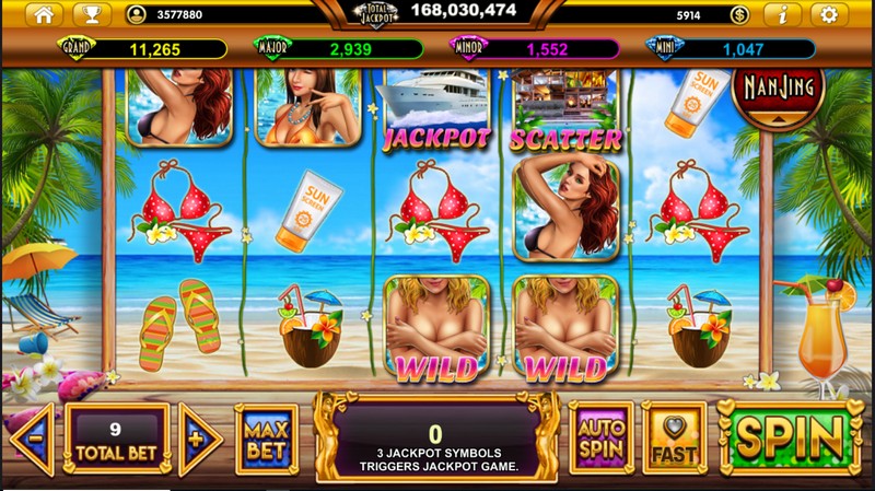 ฟีเจอร์พิเศษภายในเกม Sexy Beach Party