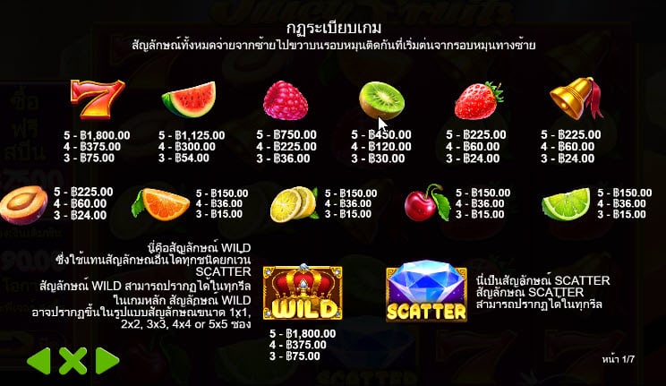 juicy fruits slot รีวิว - ทดลอง เล่น สล็อต