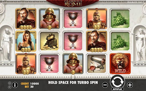 ลักษณะภายในเกม Glorious Rome