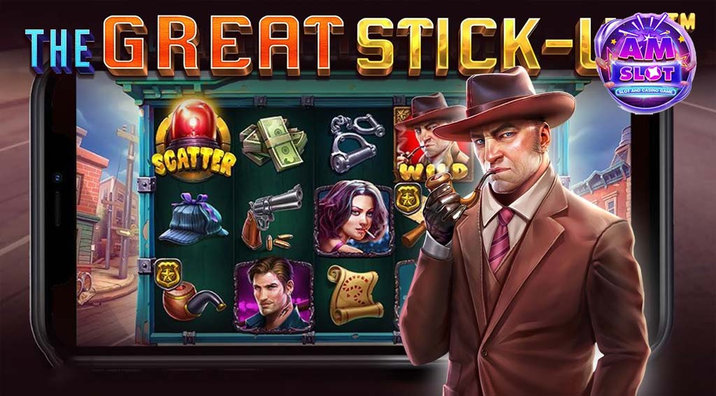 รีวิวเกมสล็อต The Great Stick-Up เดอะเกรท สติ้ก-อัพ slot wallet