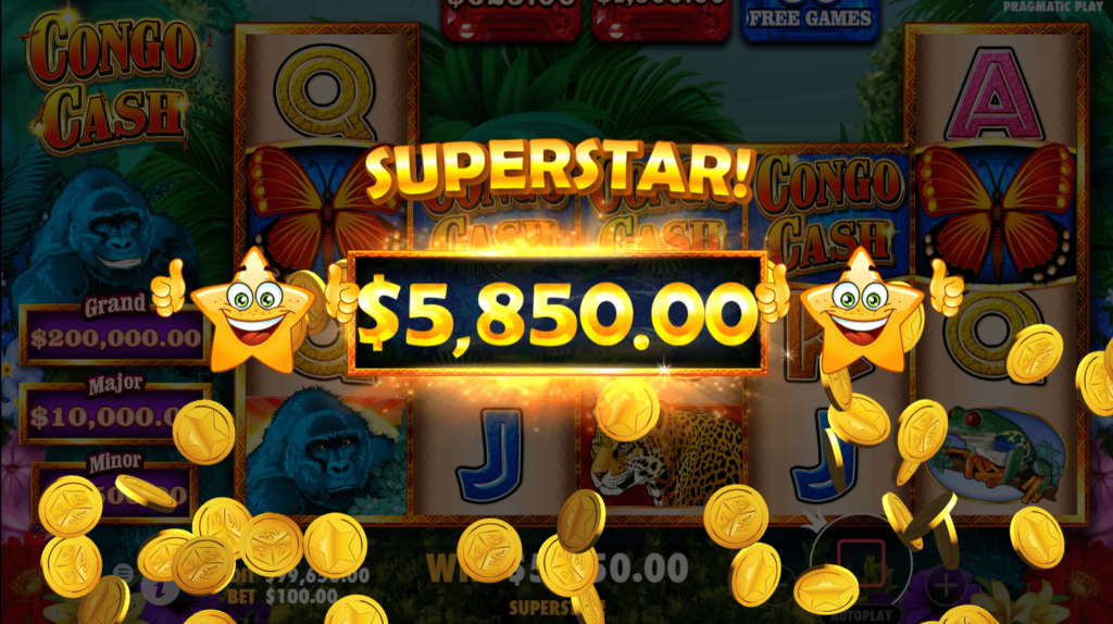 Congo Cash รีวิวเกมของค่าย Pragmatic Play