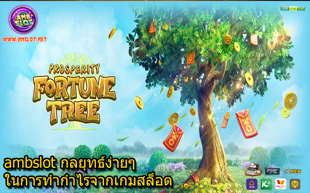 ambslot กลยุทธ์ง่ายๆในการทำกำไรจากเกมสล็อต